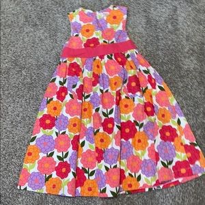 Girls flowered dress